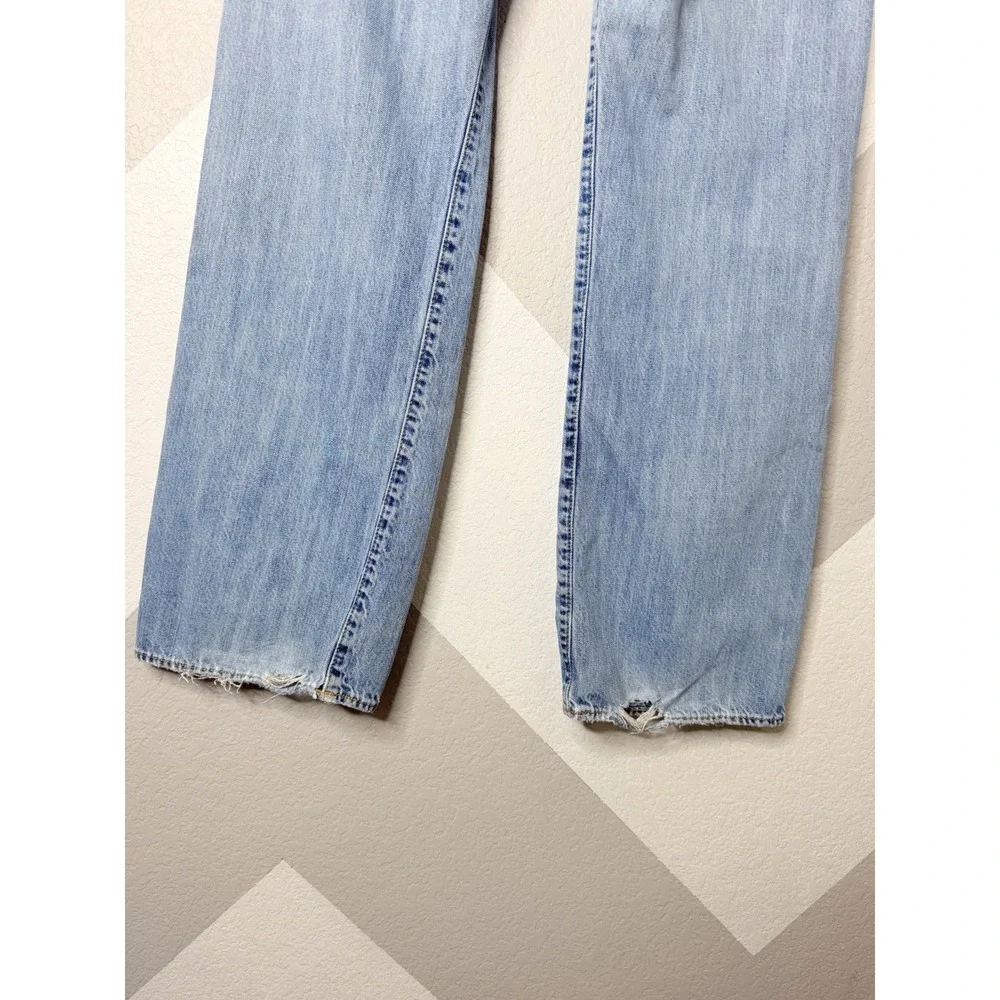 Polo Jeans Co Ralph Lauren Men's 34x32 Light Wash Straight Leg Denim Jeans
